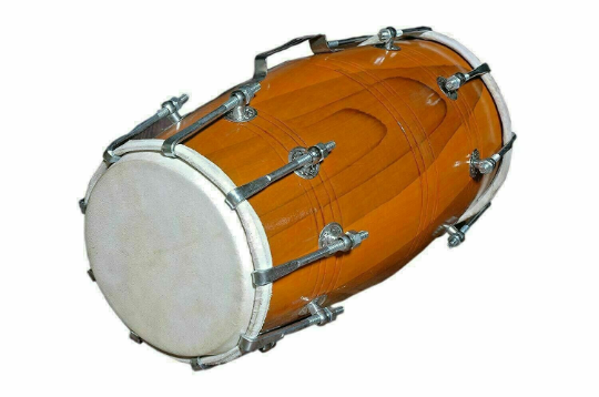 Handmade Wooden Dholak Drum