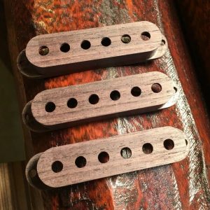 Indian Rosewood Stratocaster Pickup Covers