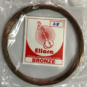 Strings coil, gauge 28, bronze, for joda string of sitar and other instruments