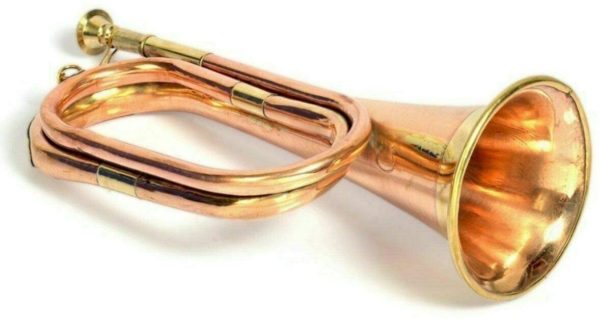 Naad COPPER & BRASS MADE OLD SCHOOL ORCHESTRA BAND BUGLE