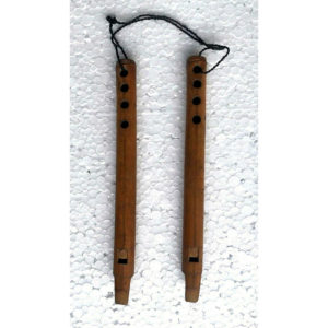 Naad NS-51 Algoja, Double Flute, Dhundhadhi Bansuri, Folk Musical Instrument of Rajasthan